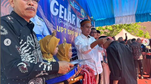 Ketua DPRD Rudianto Lallo Hadiri Gelar Karya SD Inpres Bira 1